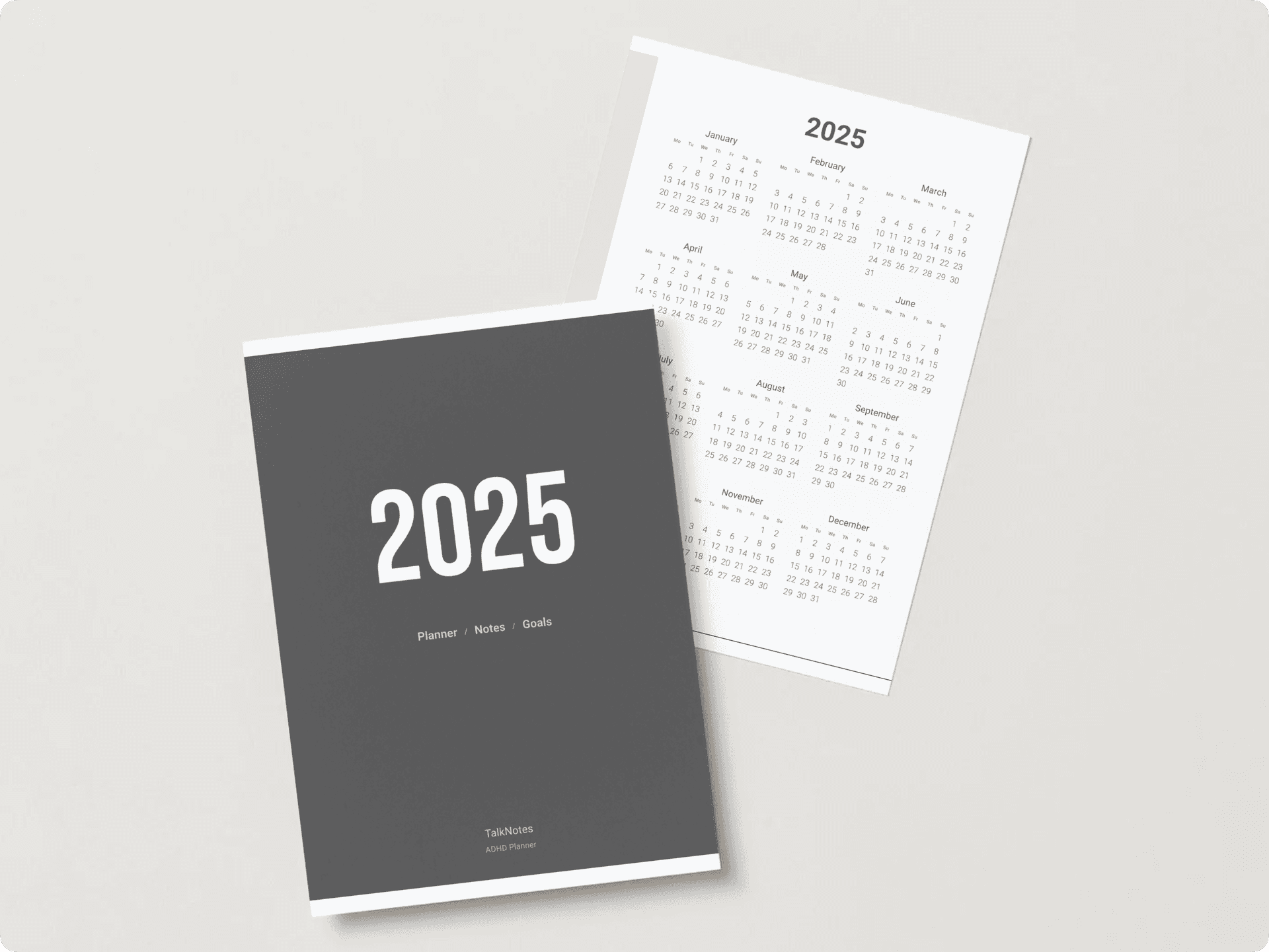 ADHD planner template