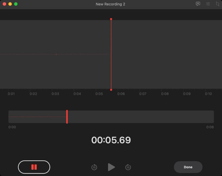 Mac Voice Memo App Image