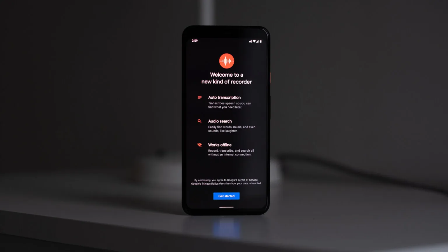 Google Recorder App Image